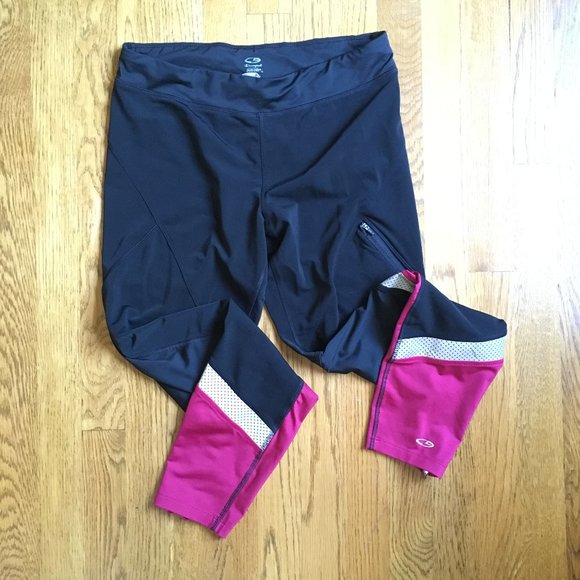 c9 Champion Black and Red Leggings - Picture 1 of 7